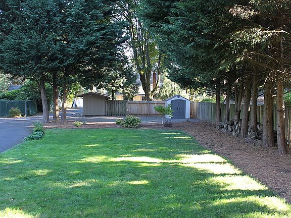 Front lawn and driveway.