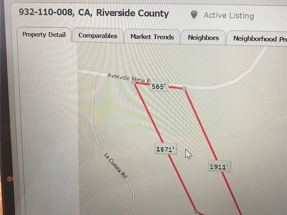5th image of 20 Avocado Mesa Rd Lot 20