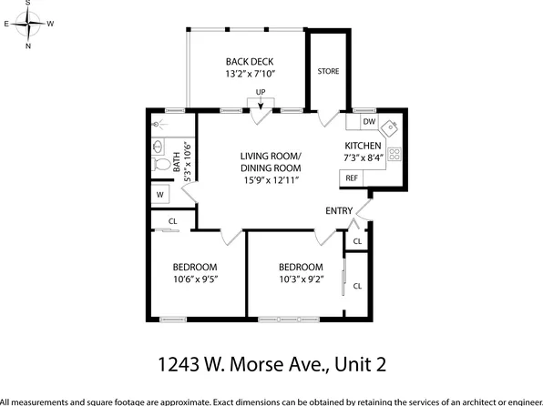 1243 W Morse Ave APT 2, Chicago, IL 60626