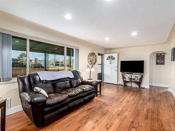 Open concept living room.