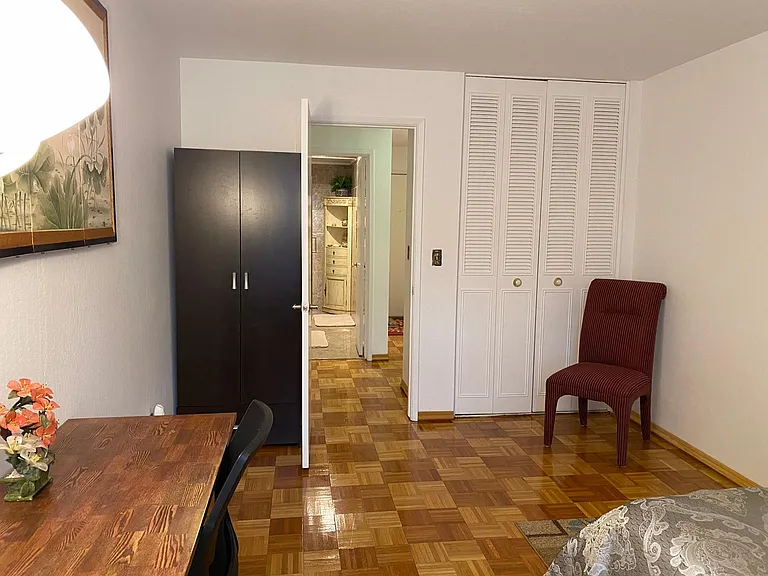 Two large closets and one small