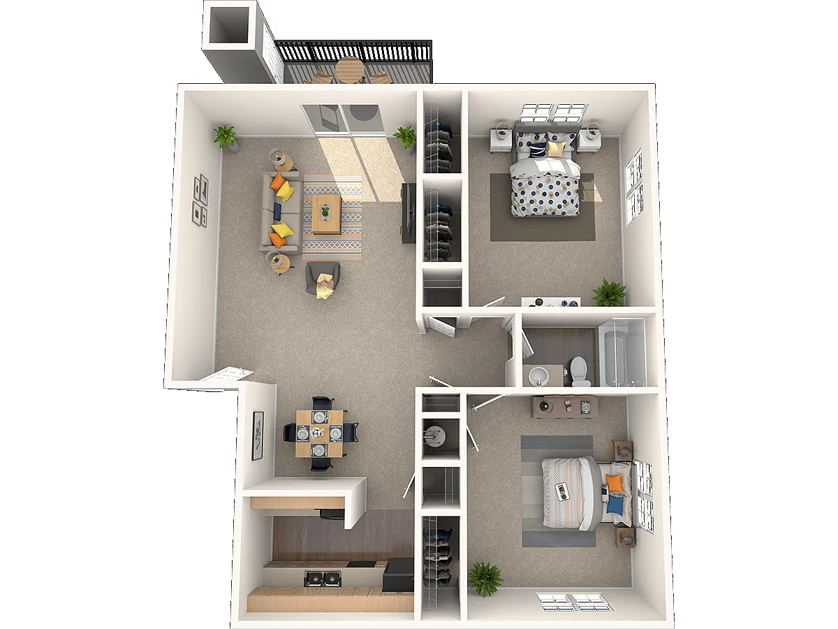 Floor plan B1
