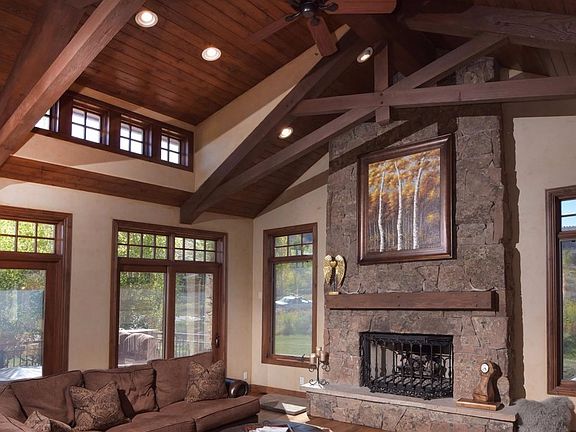 beautiful vaulted ceilings