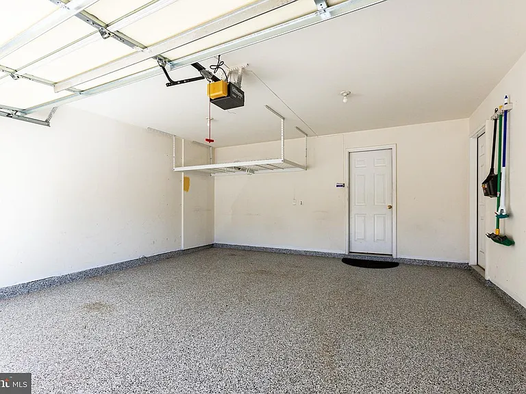 2 car garage with maintenance free floor