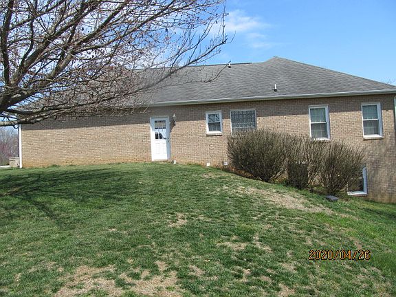 Right side of house.