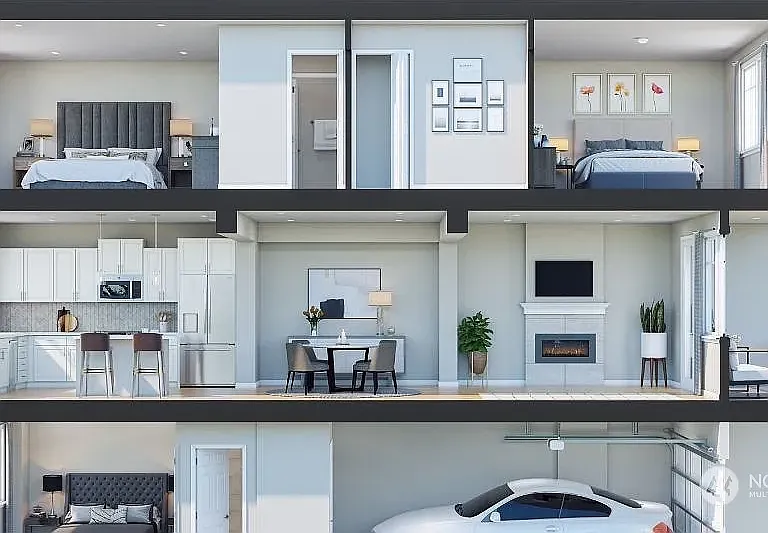 Side view of entire house