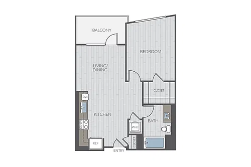 Floor plan Plan 1H