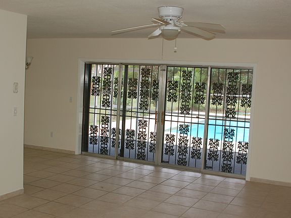 View to porch/pool
