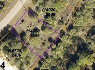 Casco Cir LOT 7, North Pt, FL 34288