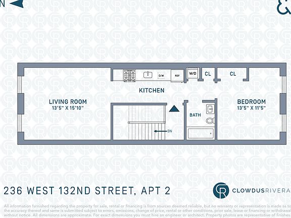 2nd image of 236 W 132nd St #2