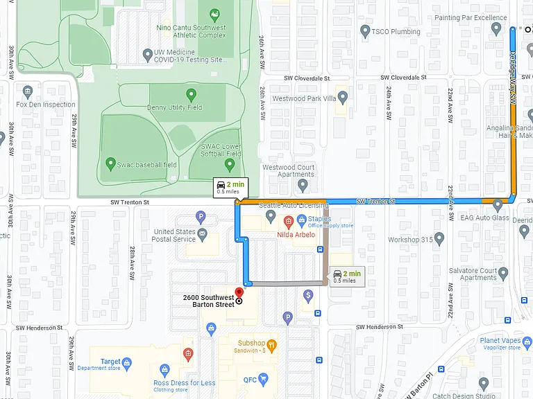 Convenient neighborhood
