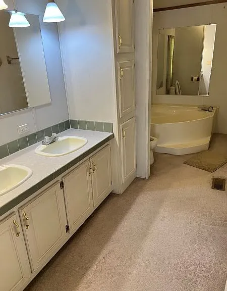 Master Bath has separate shower
