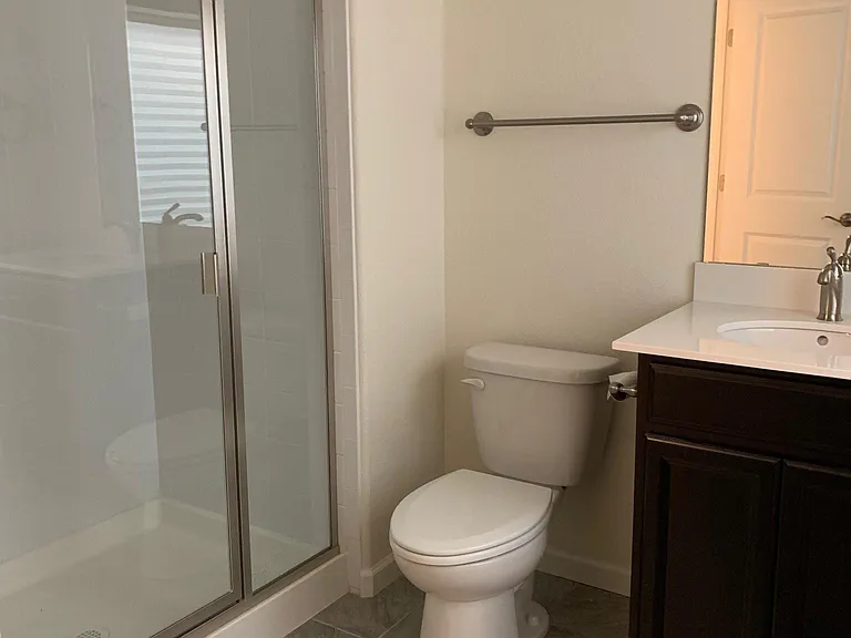Basement bathroom