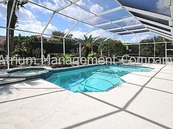Screened Pool and Spa