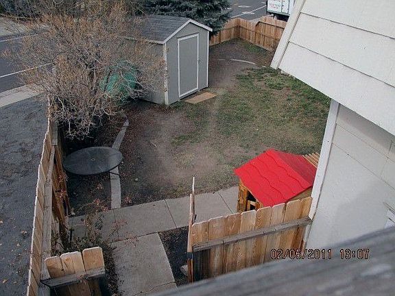 View From Balcony to Front Yard