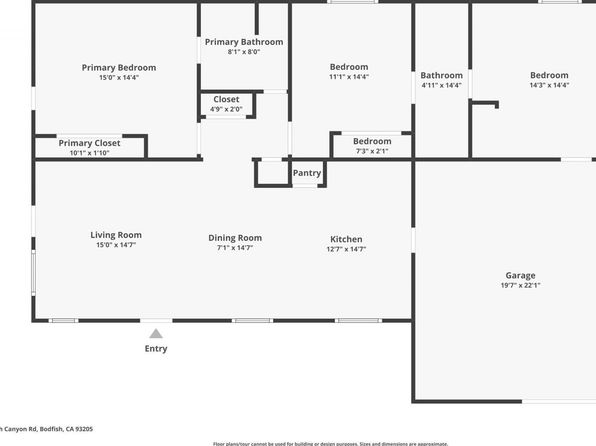 1324 Bodfish Canyon Rd, Bodfish, CA 93205