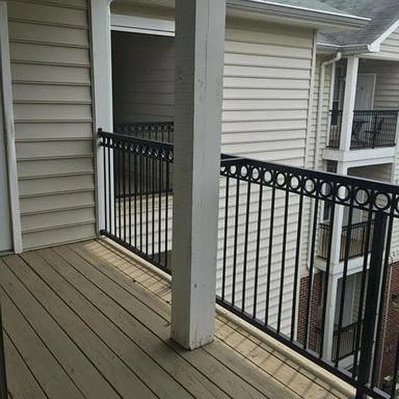 Spacious balcony