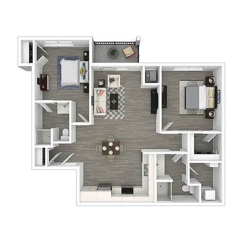 Floor plan 2BB