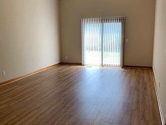 Family room. Patio outside of sliding door