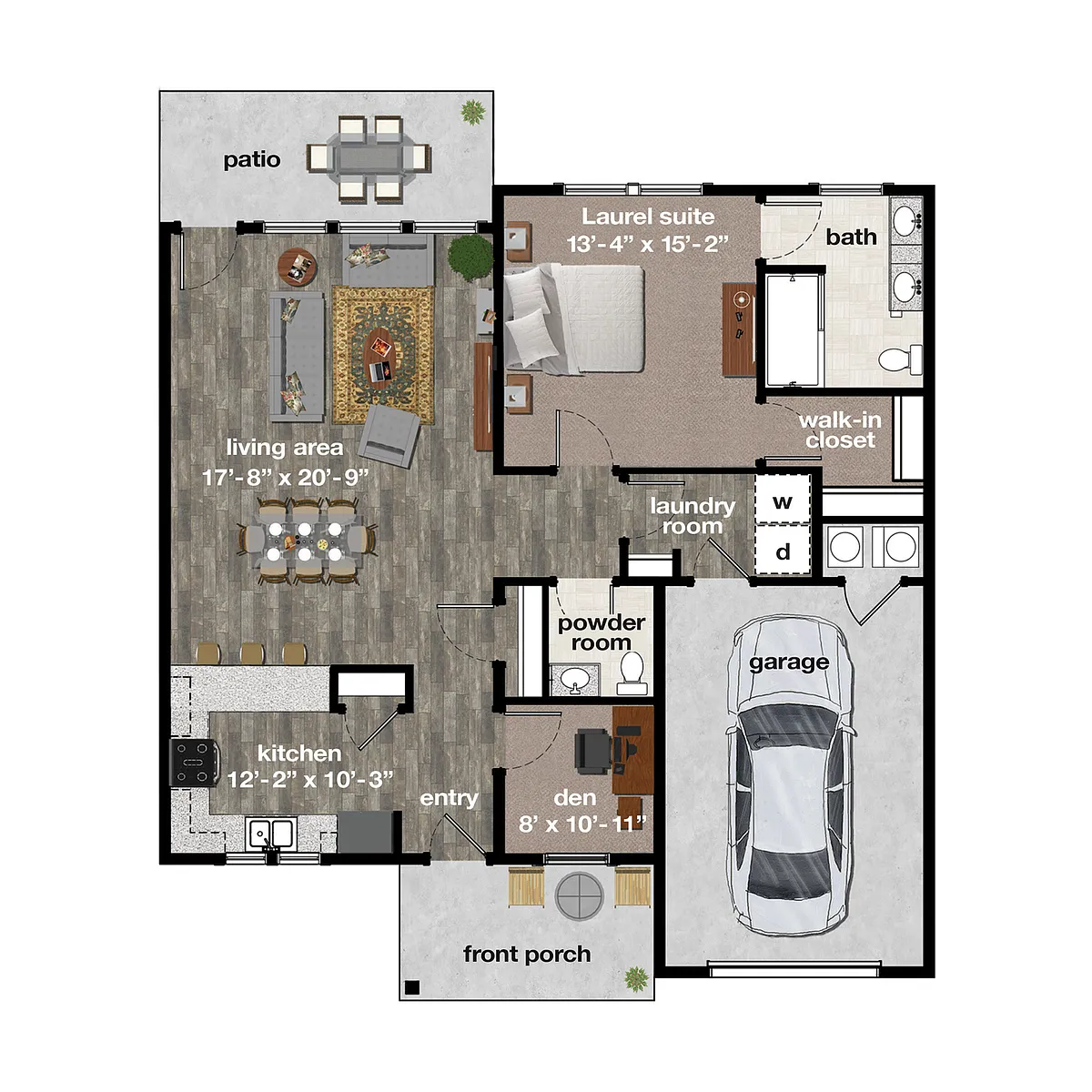 Floor plan Laurel