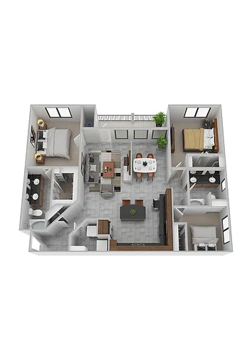 Floor plan C1