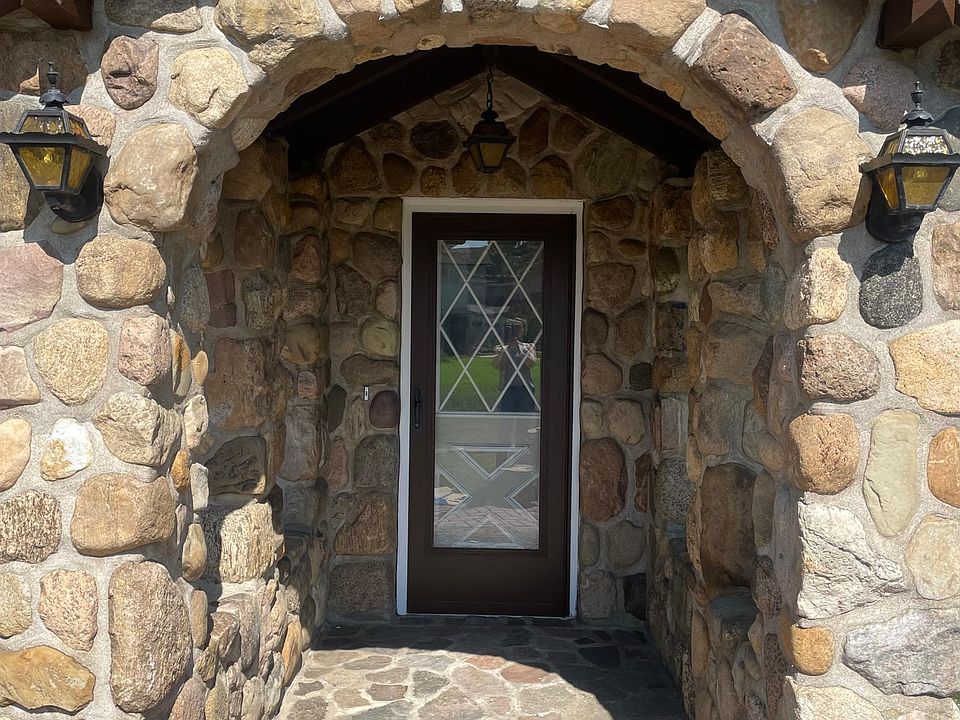 West entrance to home