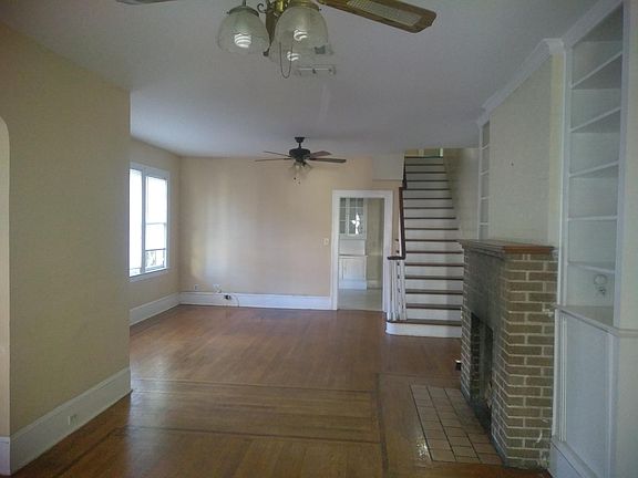Living room from front door