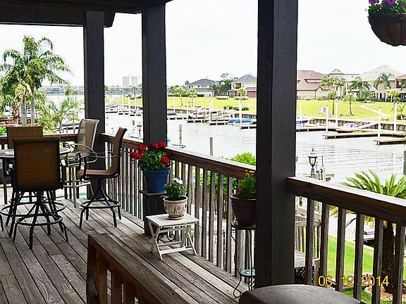 Balcony off of kitchen.