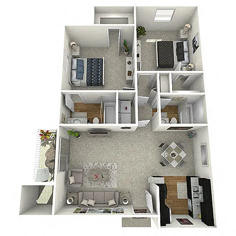 Floor plan Townsend