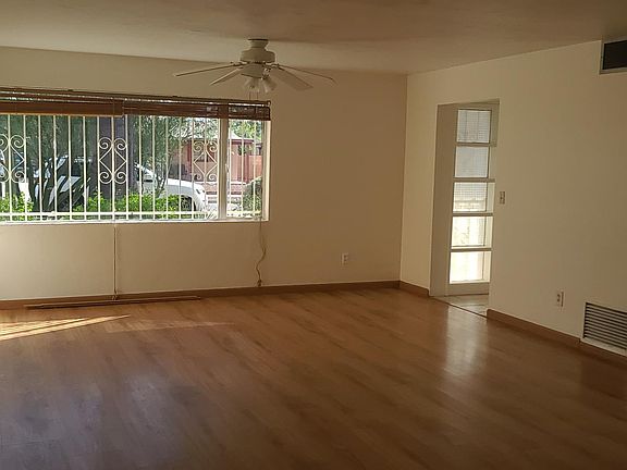 Lots of light from large bay windows