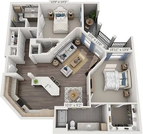 Floor plan B4
