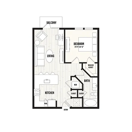 Floor plan A1B