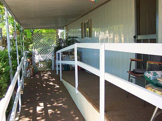 Ramp to front door.