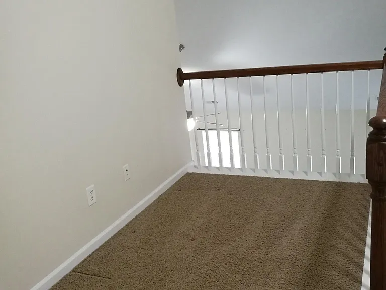 Loft on top of living room