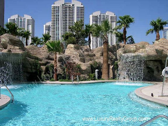 Main pool with waterfall