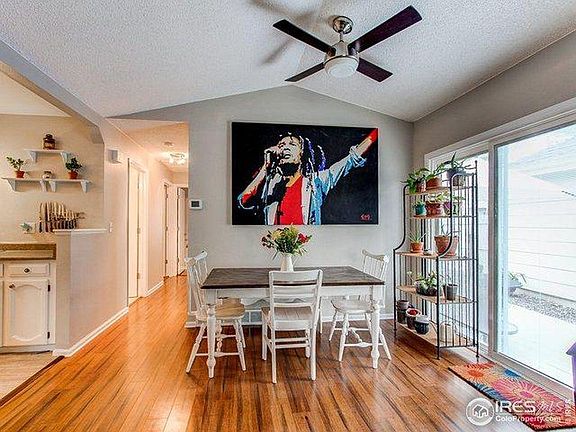 Open dining area