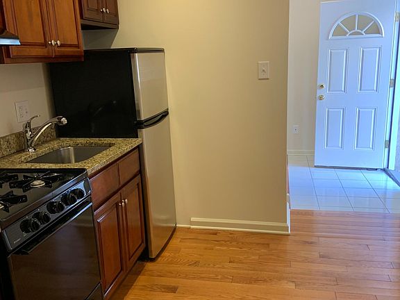kitchen facing front door
