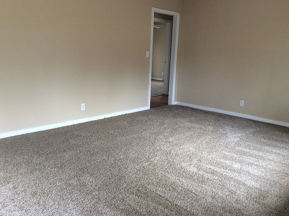 View of living room from front door