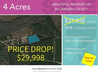 0 Robinson Hill Rd, White Oak, GA 31568