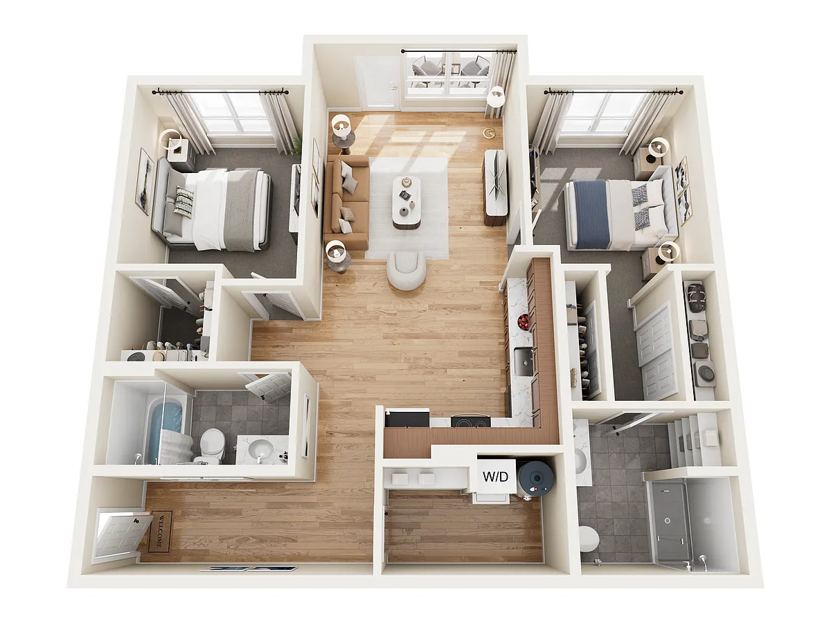 Floor plan B2