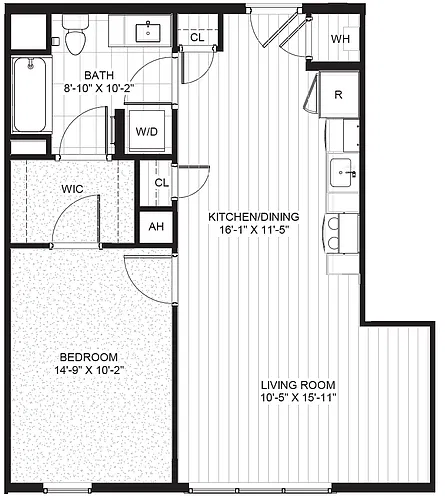 Floor plan A1K