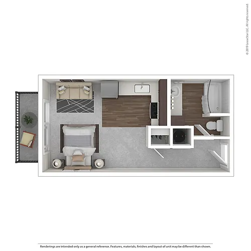 Floor plan S1 Chalet
