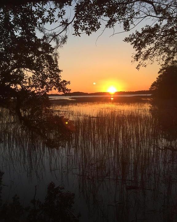 Sunsets up the Wando River!