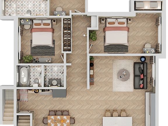 5th image of 1762 N Broadway Ave #102