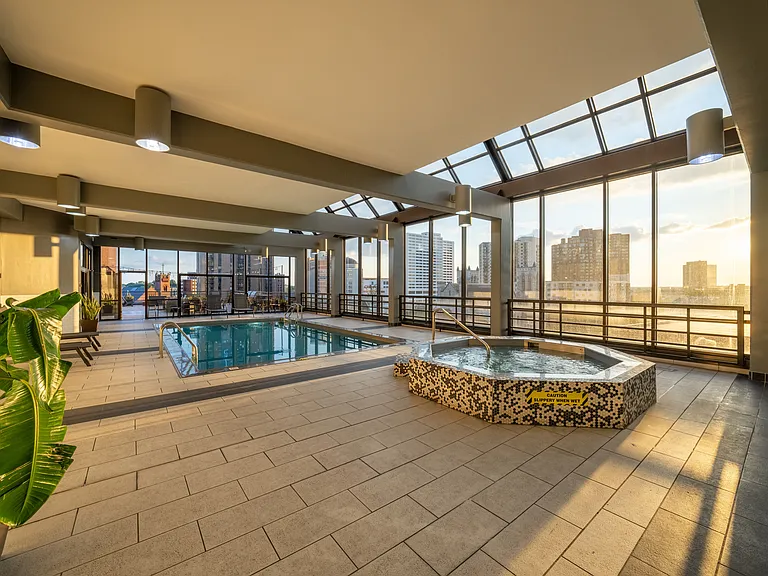 Indoor Swimming Pool and Spa at Bolero Flats Apartments, Minneapolis, MN, 55403