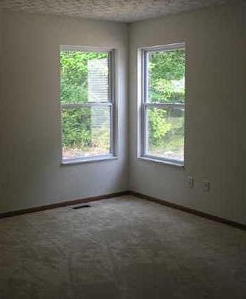 Master bedroom has lots of light