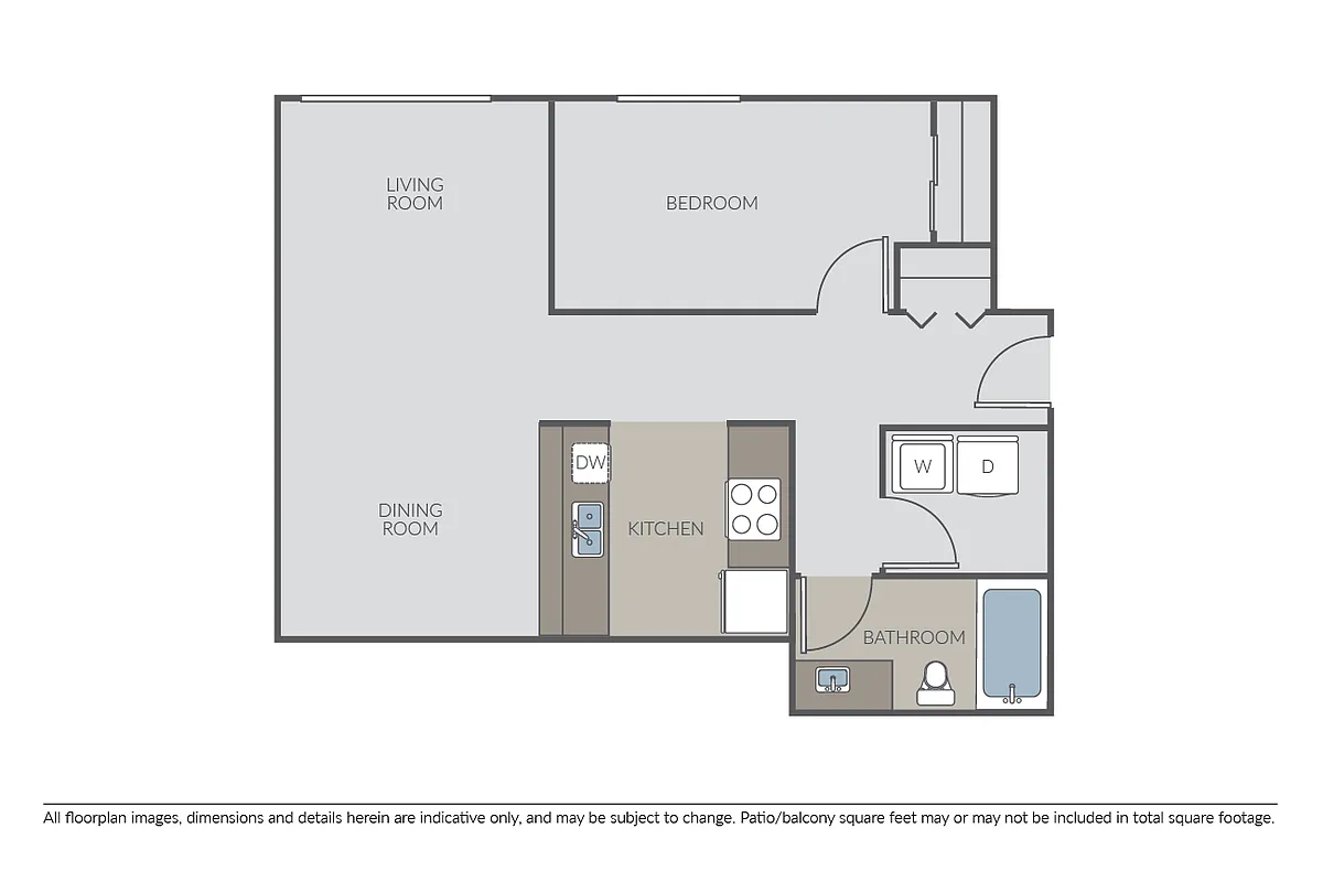 Floor plan Plan 1A