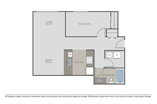 Floor plan Plan 1A