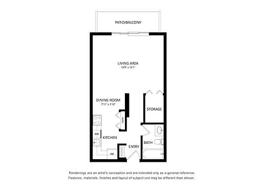 Floor plan 1104