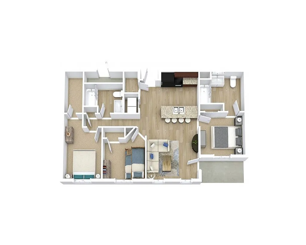 Floor plan The Haven (D2)